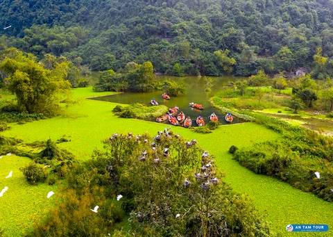 Lạc bước vào khu du lịch sinh thái Thung Nham Ninh Bình