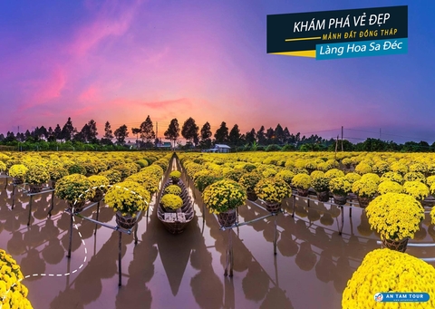 Khám Phá Vẻ Đẹp Làng Hoa Sa Đéc