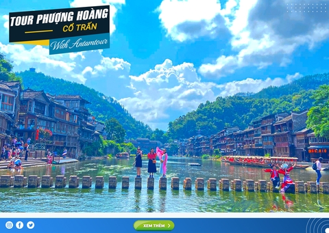 Tour Phượng Hoàng Cổ Trấn - Trương Gia Giới 6 ngày 5 đêm | Máy Bay