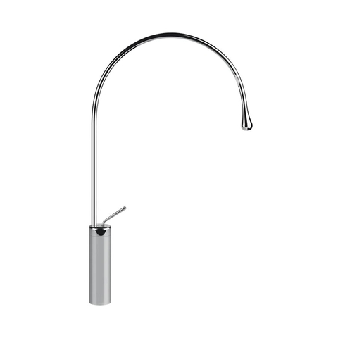 Vòi chậu rửa một lỗ thân cao gắn bàn Gessi Goccia Vietceramics (Ý)