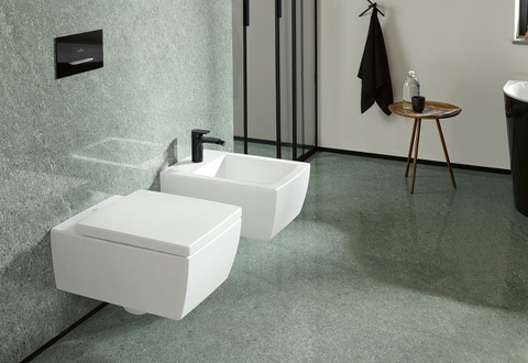 Bệ ngồi và nắp bồn cầu Villeroy & Boch Memento 2.0 Vietceramics (Áo)