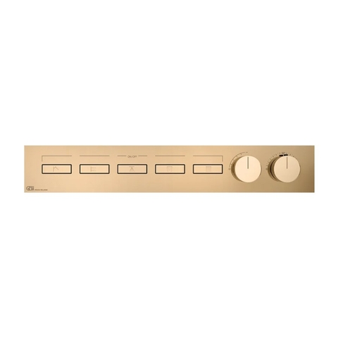 Mặt nạ điều khiển sen tắm năm chức năng gắn tường Gessi Hi-Fi Vietceramics (Ý)