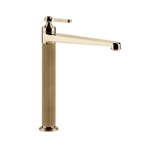 Vòi chậu rửa một lỗ thân cao gắn bàn Gessi Venti20 Vietceramics (Ý)