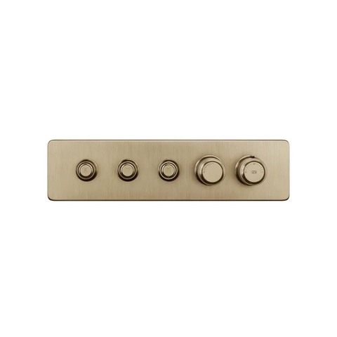 Mặt nạ điều khiển sen tắm ba chức năng gắn tường Gessi Hi-Fi Vietceramics (Ý)