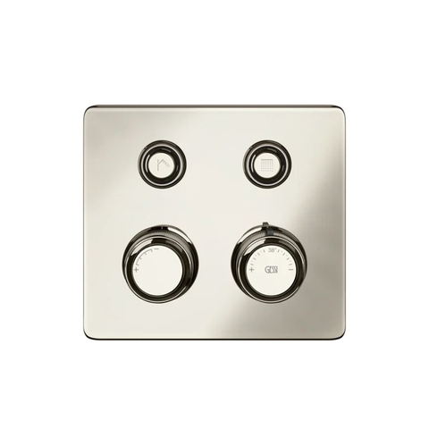 Mặt nạ điều khiển sen tắm hai chức năng gắn tường Gessi Hi-Fi Vietceramics (Ý)