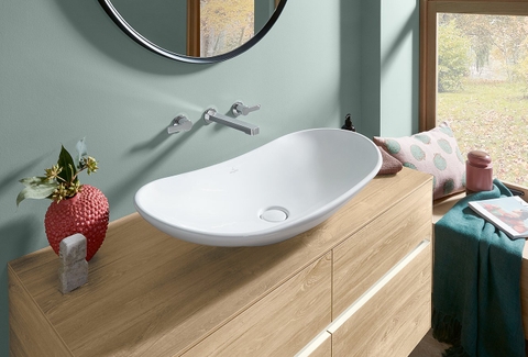 Lavabo đặt bàn Villeroy & Boch My Nature Vietceramics (Đức)