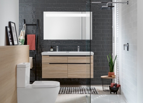 Bồn cầu đặt sàn hai khối Villeroy & Boch Subway 2.0 Vietceramics (Thái Lan)