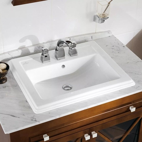 Lavabo dương vành Villeroy & Boch Hommage Vietceramics (Pháp)