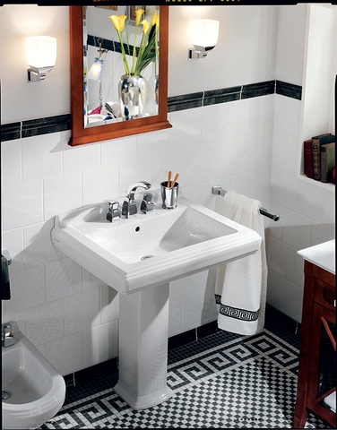 Chân lavabo đặt sàn Villeroy & Boch Hommage Vietceramics (Pháp)