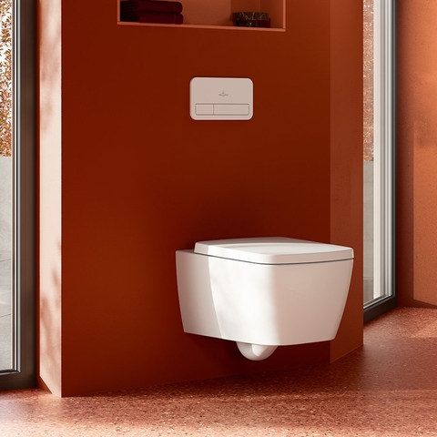 Bệ ngồi và nắp bồn cầu Villeroy & Boch Subway 3.0 Vietceramics (Đức)