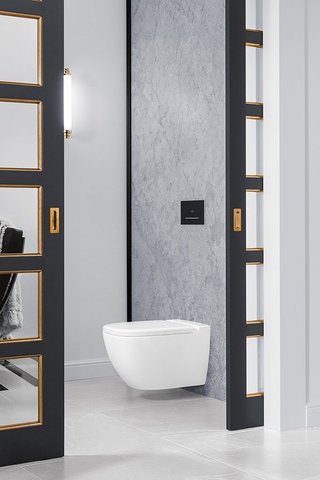 Mặt nạ xả của bồn cầu gắn tường Villeroy & Boch Viconnect Vietceramics (Đức)