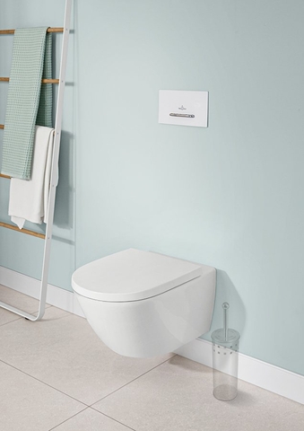 Mặt nạ xả của bồn cầu gắn tường Villeroy & Boch ViConnect Vietceramics (Đức)