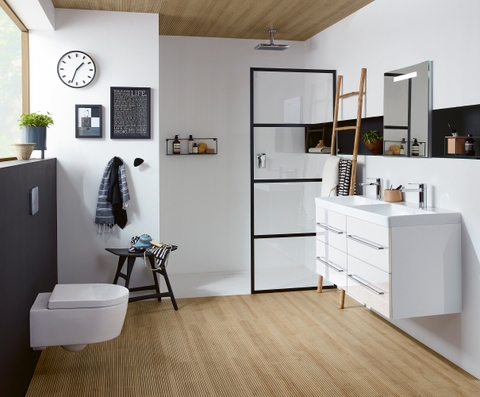 Mặt nạ xả của bồn cầu gắn tường Villeroy & Boch ViConnect Vietceramics (Đức)