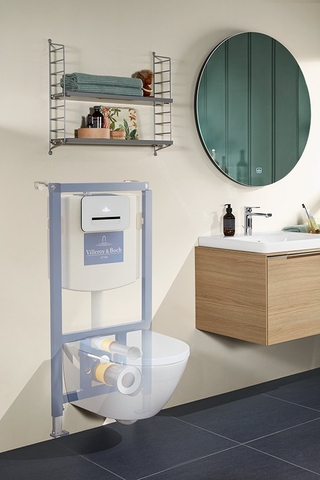 Két nước thân cao âm tường Villeroy & Boch ViConnect Vietceramics (Đức)