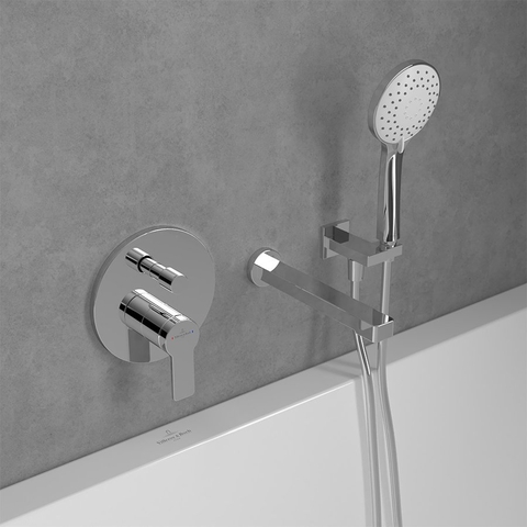 Mặt nạ điều khiển sen tắm hai chức năng gắn tường Villeroy & Boch Architectura Vietceramics (Trung Quốc)