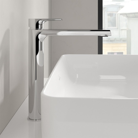 Vòi chậu rửa một lỗ thân cao gắn bàn Villeroy & Boch Liberty Vietceramics (Ý)