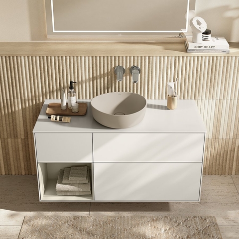 Vòi chậu rửa hai lỗ gắn tường Villeroy & Boch Antao Vietceramics (Ý)