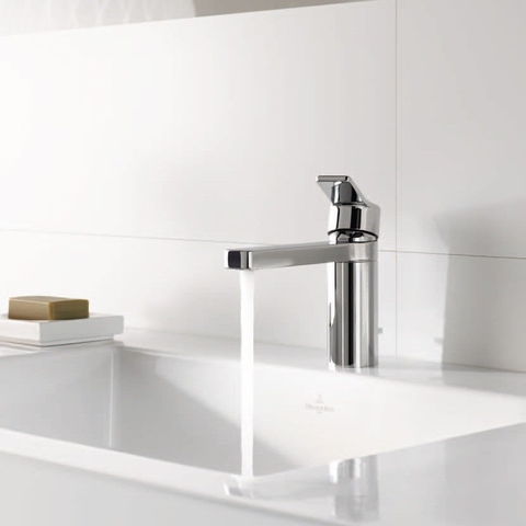 Vòi chậu rửa một lỗ thân thấp gắn bàn Villeroy & Boch Architectura Vietceramics (Thụy Sĩ)