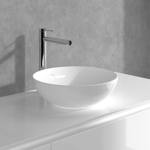 Vòi chậu rửa một lỗ thân cao gắn bàn Villeroy & Boch Loop & Friends Vietceramics (Ý)