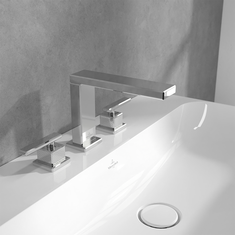 Vòi chậu rửa ba lỗ thân thấp gắn bàn Villeroy & Boch Mettlach Vietceramics (Trung Quốc)