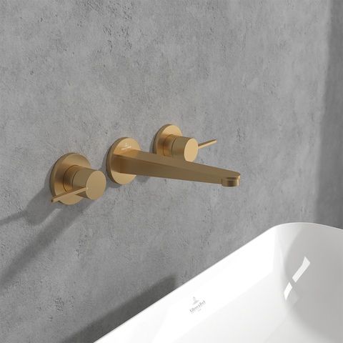 Vòi chậu rửa ba lỗ gắn tường Villeroy & Boch Conum Vietceramics (Ý)