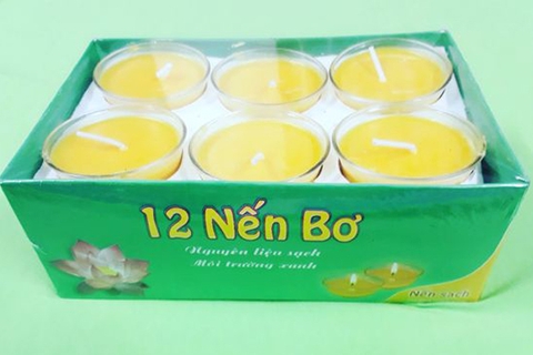 Nến Bơ thực vật