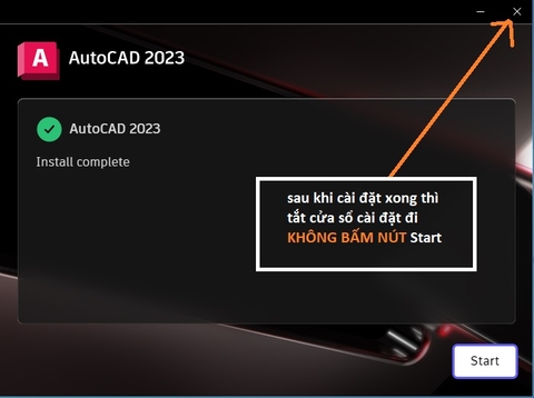 AutoCAD 2023 installation guide Step 5.2