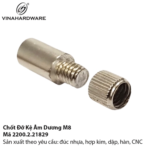 Chốt Đỡ Kệ Âm Dương M8 – Mã 2200.2.21829