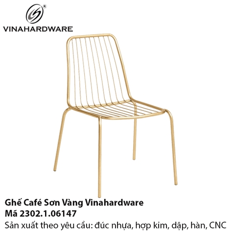 Ghế Café Sơn Vàng Vinahardware 2302.1.06147