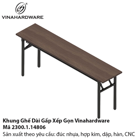 Khung Ghế Dài Gấp Xếp Gọn Vinahardware - Mã 2300.1.14806