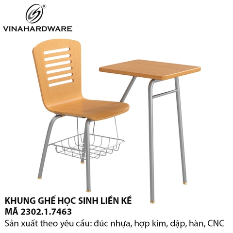 Khung ghế học sinh liền bàn - Mã 2302.1.7463