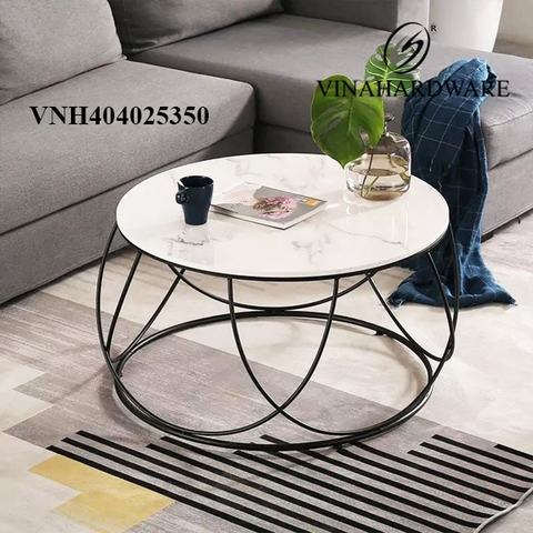 Mẫu bàn sofa Vinahardware mặt đá VNH404025350