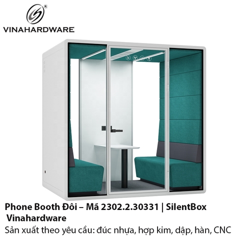 Phone Booth Đôi – Mã 2302.2.30331 | SilentBox / Vinahardware