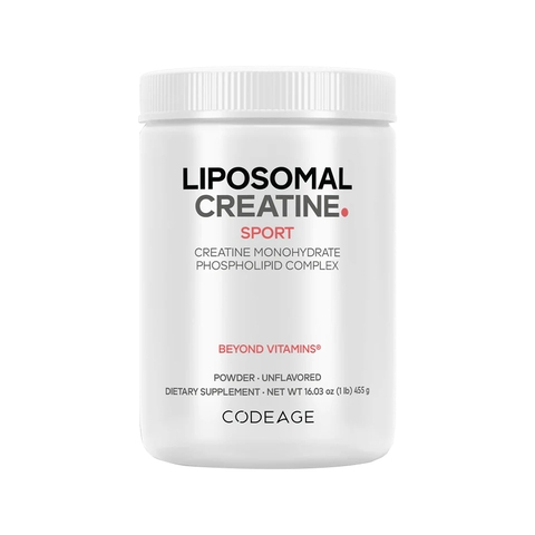 CodeAge Liposomal Creatine Monohydrate, 1Lb (455g)