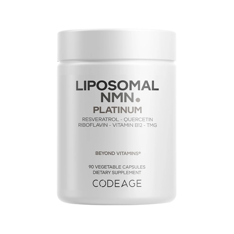 Viên chống lão hóa trẻ hóa da CodeAge Liposomal NMN, 90 Capsules