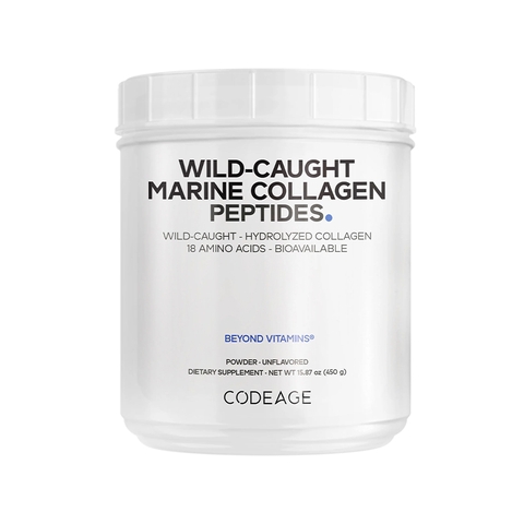 CodeAge Wild Caught Marine Collagen Peptides, 50 Servings