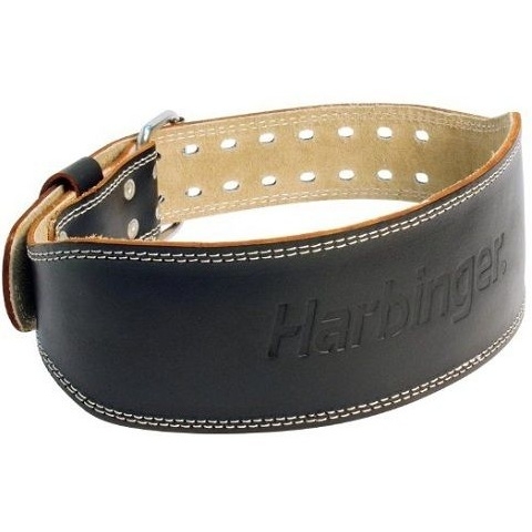 Harbinger 4 Inch Padded Leather Belt