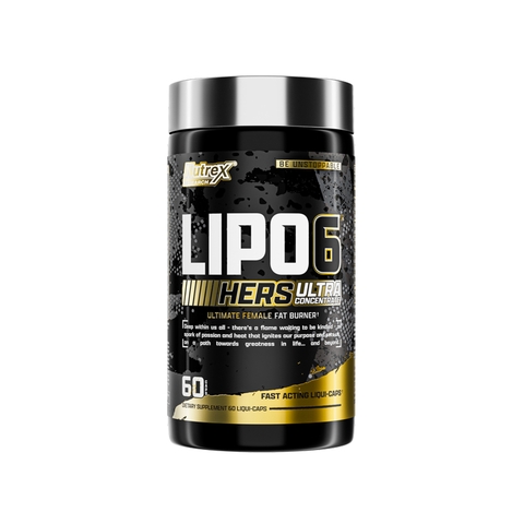 Nutrex Lipo-6 Black Hers Ultra Concentrate, 60 Black-Cap