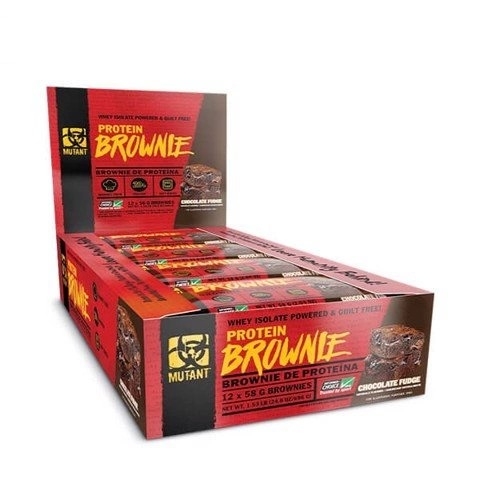 Mutant Protein Brownie, 12 Bar (58 gam/bar)