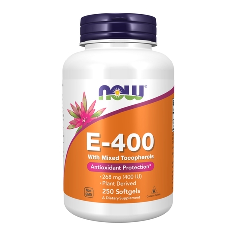 Now Vitamin E-400, 250 Softgels