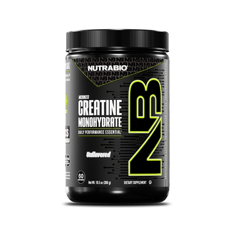 NutraBio Micronized Creatine Monohydrate Powder