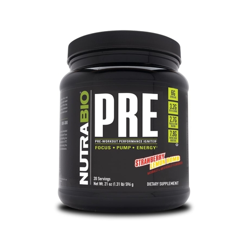 NutraBio Pre-Workout, 20 Servings