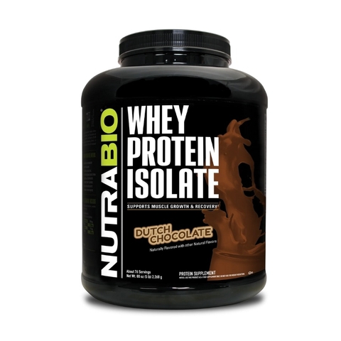 NutraBio Whey Protein Isolate