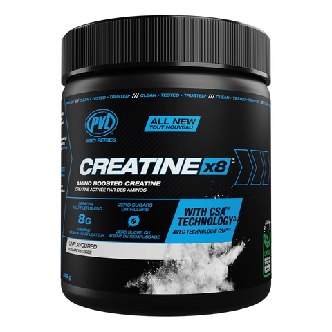 PVL Creatine X8 | Unflavour, 240 gams (30 Servings)