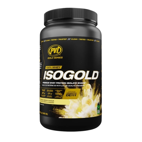 PVL ISO Gold - Premium Whey Protein With Probiotic, 1,85 Lbs (840 gram)