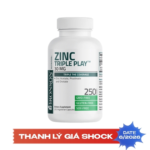 Bronson Zinc Triple Play - 30 mg