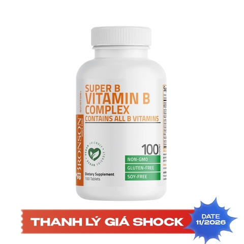 Bronson Super Vitamin B Complex