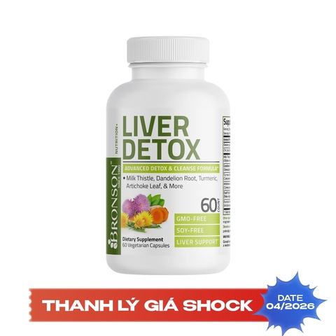 Bronson Liver Detox  Advanced Detox & Cleansing Formula