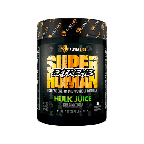 Alpha Lion Super Human Extreme Energy Pre-Workout Formula, 21 Servings