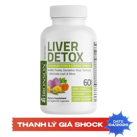 Bronson Liver Detox  Advanced Detox & Cleansing Formula